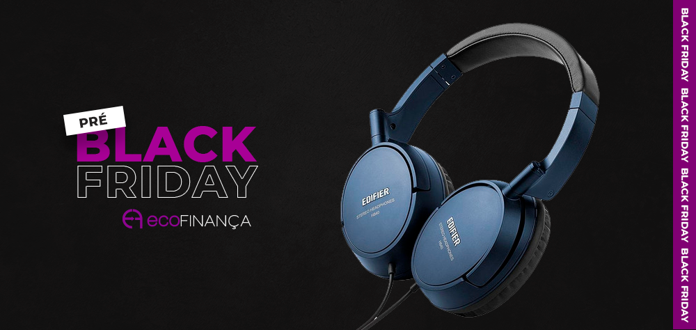 Fones de ouvido na Black Friday