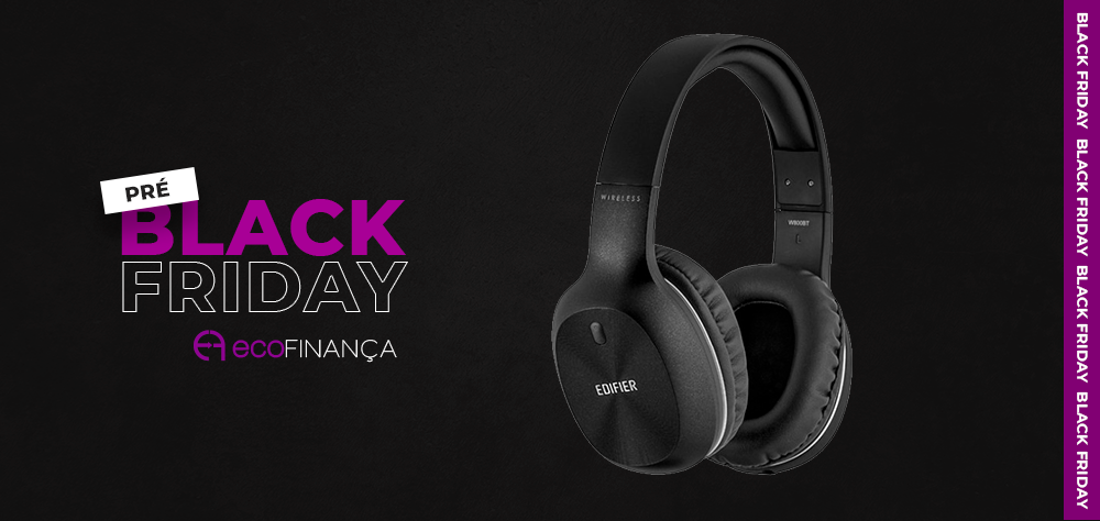 Fones de ouvido na Black Friday