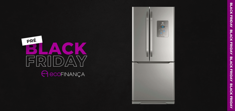 Geladeira na Black Friday
