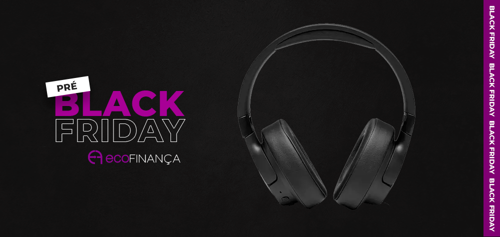 Fones de ouvido na Black Friday