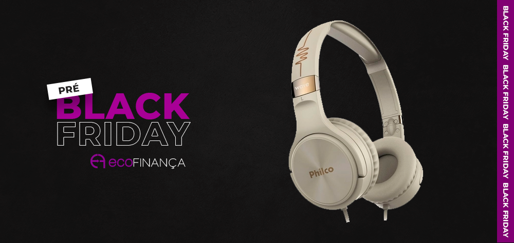Fones de ouvido na Black Friday