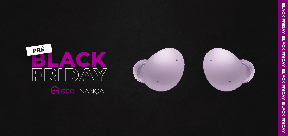 Fones de ouvido na Black Friday